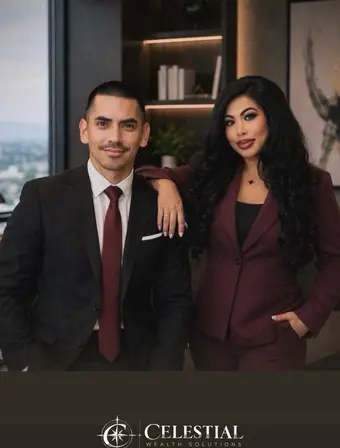 The redesigned Celestial Wealth Solutions homepage