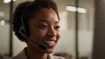 Contact - stock photo turned into real video