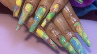 A nail art photo replaced by the new gallery page video
