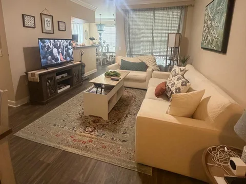 A real Texas Nova Cleaning job, living room after cleaning
