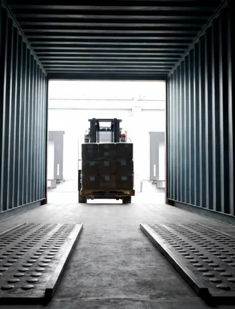 Shippers page of the redesigned Verve Freight site